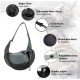AYIDBE Dog Carrier Bag Portable Shoulder Bag for Cats Puppies Adjustable Travel Bag for Small Animals Breathable Mesh Bag Single Shoulder Bag Puppy Kitten Chihuahua AYIDBE Dog Carrier Bag Portable Shoulder Bag for Cats Puppies Adjustable Travel Bag for Small Animals Breathable Mesh Bag Single Shoulder Bag Puppy Kitten Chihuahua