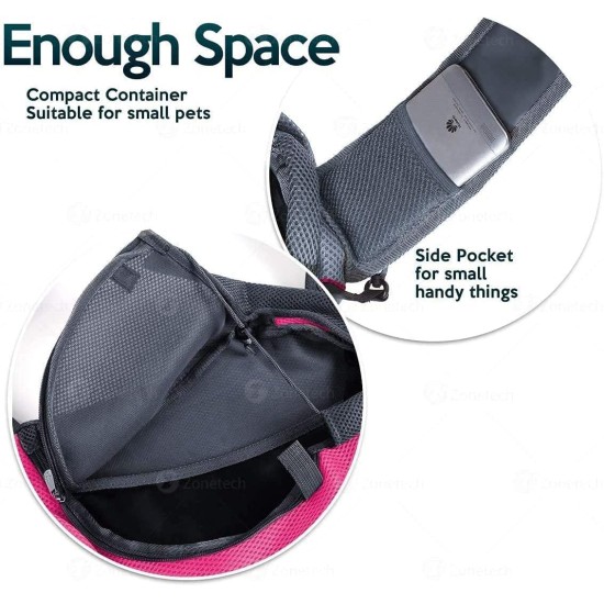 AYIDBE Dog Carrier Bag Portable Shoulder Bag for Cats Puppies Adjustable Travel Bag for Small Animals Breathable Mesh Bag Single Shoulder Bag Puppy Kitten Chihuahua AYIDBE Dog Carrier Bag Portable Shoulder Bag for Cats Puppies Adjustable Travel Bag for Small Animals Breathable Mesh Bag Single Shoulder Bag Puppy Kitten Chihuahua