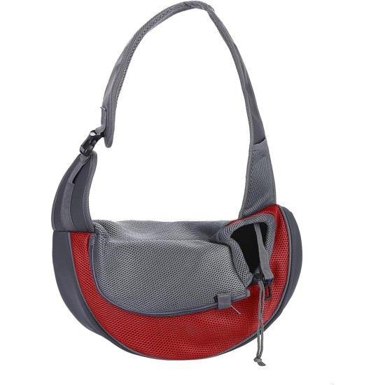 AYIDBE Dog Carrier Bag Portable Shoulder Bag for Cats Puppies Adjustable Travel Bag for Small Animals Breathable Mesh Bag Single Shoulder Bag Puppy Kitten Chihuahua AYIDBE Dog Carrier Bag Portable Shoulder Bag for Cats Puppies Adjustable Travel Bag for Small Animals Breathable Mesh Bag Single Shoulder Bag Puppy Kitten Chihuahua