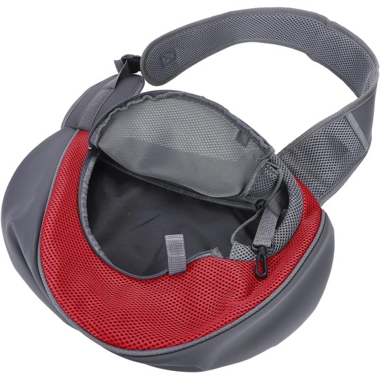 AYIDBE Dog Carrier Bag Portable Shoulder Bag for Cats Puppies Adjustable Travel Bag for Small Animals Breathable Mesh Bag Single Shoulder Bag Puppy Kitten Chihuahua AYIDBE Dog Carrier Bag Portable Shoulder Bag for Cats Puppies Adjustable Travel Bag for Small Animals Breathable Mesh Bag Single Shoulder Bag Puppy Kitten Chihuahua