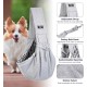 Adjustable Dog Sling Carrier Bag, Dog Carrier, Dog Carrier, Puppy Carrying Capacity up to 7 kg, Comfortable, for Walks and Outdoor Activities Adjustable Dog Sling Carrier Bag, Dog Carrier, Dog Carrier, Puppy Carrying Capacity up to 7 kg, Comfortable, for Walks and Outdoor Activities