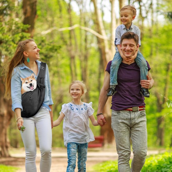 Adjustable Dog Sling Carrier Bag, Dog Carrier, Dog Carrier, Puppy Carrying Capacity up to 7 kg, Comfortable, for Walks and Outdoor Activities Adjustable Dog Sling Carrier Bag, Dog Carrier, Dog Carrier, Puppy Carrying Capacity up to 7 kg, Comfortable, for Walks and Outdoor Activities