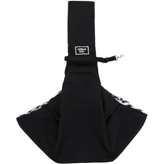 Adjustable Pet Carrier for Dogs and Other Pets, Adjustable, Breathable, Black Adjustable Pet Carrier for Dogs and Other Pets, Adjustable, Breathable, Black