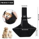 Adjustable Pet Carrier for Dogs and Other Pets, Adjustable, Breathable, Black Adjustable Pet Carrier for Dogs and Other Pets, Adjustable, Breathable, Black