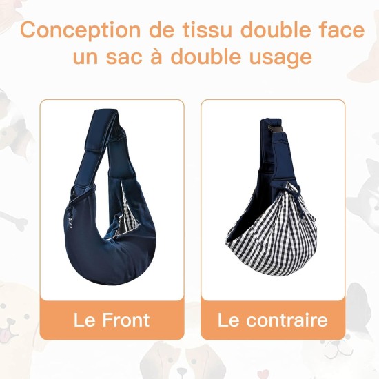 Adjustable Shoulder Strap for Small Dogs Shoulder Strap Hands-Free Belly Up to 7.5kg for Outdoor Travel Subway Adjustable Shoulder Strap for Small Dogs Shoulder Strap Hands-Free Belly Up to 7.5kg for Outdoor Travel Subway