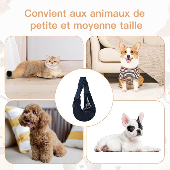 Adjustable Shoulder Strap for Small Dogs Shoulder Strap Hands-Free Belly Up to 7.5kg for Outdoor Travel Subway Adjustable Shoulder Strap for Small Dogs Shoulder Strap Hands-Free Belly Up to 7.5kg for Outdoor Travel Subway