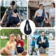 Adjustable Shoulder Strap for Small Dogs Shoulder Strap Hands-Free Belly Up to 7.5kg for Outdoor Travel Subway