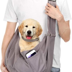 Agptek Ownpets Dog Carrier / Bag Support from 8 kg up to 10 kg - Dog Carrier - Single Shoulder Sling Bag for Pets / Dogs / Cats Agptek Ownpets Dog Carrier / Bag Support from 8 kg up to 10 kg - Dog Carrier - Single Shoulder Sling Bag for Pets / Dogs / Cats