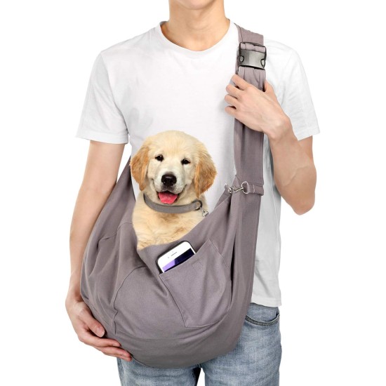 Agptek Ownpets Dog Carrier / Bag Support from 8 kg up to 10 kg - Dog Carrier - Single Shoulder Sling Bag for Pets / Dogs / Cats Agptek Ownpets Dog Carrier / Bag Support from 8 kg up to 10 kg - Dog Carrier - Single Shoulder Sling Bag for Pets / Dogs / Cats