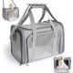 AiQInu Transport Bag Cat Dog Foldable Dog Transport Box with Adjustable Shoulder Strap Load Capacity 3-6 kg for Medium Small Dog Cat Pets on Plane AiQInu Transport Bag Cat Dog Foldable Dog Transport Box with Adjustable Shoulder Strap Load Capacity 3-6 kg for Medium Small Dog Cat Pets on Plane