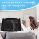 AiQInu Transport Bag Cat Dog Foldable Dog Transport Box with Adjustable Shoulder Strap Load Capacity 3-6 kg for Medium Small Dog Cat Pets on Plane AiQInu Transport Bag Cat Dog Foldable Dog Transport Box with Adjustable Shoulder Strap Load Capacity 3-6 kg for Medium Small Dog Cat Pets on Plane