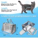 AiQInu Transport Bag Cat Dog Foldable Dog Transport Box with Adjustable Shoulder Strap Load Capacity 3-6 kg for Medium Small Dog Cat Pets on Plane AiQInu Transport Bag Cat Dog Foldable Dog Transport Box with Adjustable Shoulder Strap Load Capacity 3-6 kg for Medium Small Dog Cat Pets on Plane