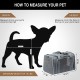 Akinerri Airline Approved Pet Carrier Soft Sided Folding Puppy Cat Carrier Carrier for Small Medium Cats Akinerri Airline Approved Pet Carrier Soft Sided Folding Puppy Cat Carrier Carrier for Small Medium Cats