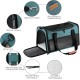 Akinerri Airline Approved Pet Carrier Soft Sided Folding Puppy Cat Carrier Carrier for Small Medium Cats Akinerri Airline Approved Pet Carrier Soft Sided Folding Puppy Cat Carrier Carrier for Small Medium Cats