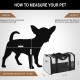 Akinerri Airline Approved Pet Carrier Soft Sided Folding Puppy Cat Carrier Carrier for Small Medium Cats Akinerri Airline Approved Pet Carrier Soft Sided Folding Puppy Cat Carrier Carrier for Small Medium Cats