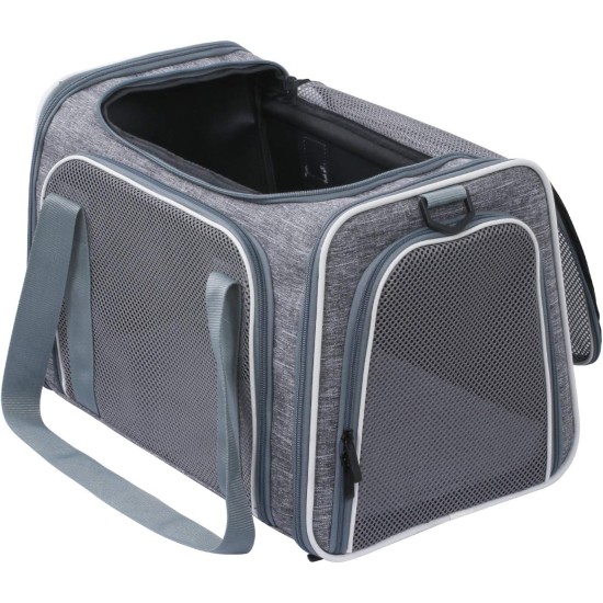 Akinerri Airline Approved Pet Carrier Soft Sided Folding Puppy Cat Carrier Carrier for Small Medium Cats Akinerri Airline Approved Pet Carrier Soft Sided Folding Puppy Cat Carrier Carrier for Small Medium Cats
