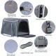 Akinerri Airline Approved Pet Carrier Soft Sided Folding Puppy Cat Carrier Carrier for Small Medium Cats Akinerri Airline Approved Pet Carrier Soft Sided Folding Puppy Cat Carrier Carrier for Small Medium Cats