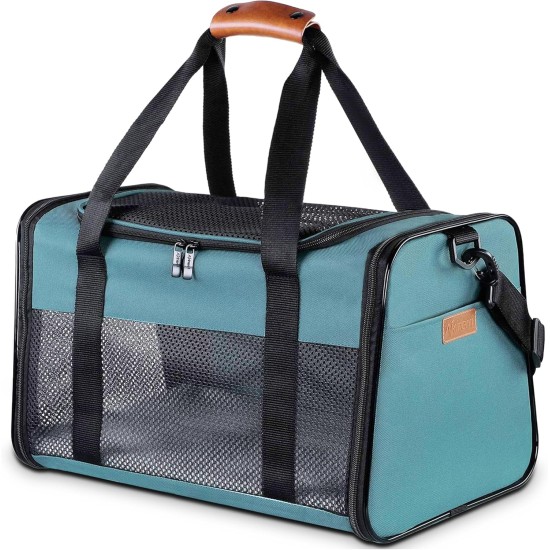 Akinerri Soft Sided Folding Pet Carrier for Medium Puppies and Cats for Small Medium Cats Akinerri Soft Sided Folding Pet Carrier for Medium Puppies and Cats for Small Medium Cats