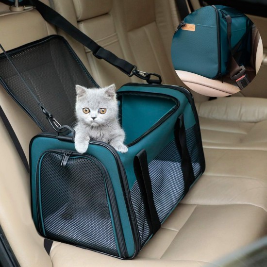 Akinerri Soft Sided Folding Pet Carrier for Medium Puppies and Cats for Small Medium Cats Akinerri Soft Sided Folding Pet Carrier for Medium Puppies and Cats for Small Medium Cats