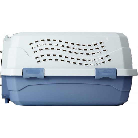 Amazon Basics Pet Carrier - 2 Doors, 1 Roof Opening Amazon Basics Pet Carrier - 2 Doors, 1 Roof Opening