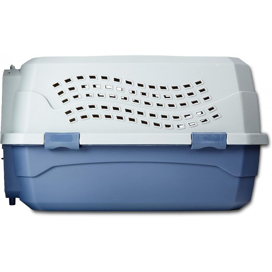 Amazon Basics Pet Carrier - 2 Doors, 1 Roof Opening Amazon Basics Pet Carrier - 2 Doors, 1 Roof Opening
