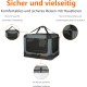 Amazon Basics Portable Folding Travel Kennel with Soft Sides and 4 Doors Large for Cats, Dogs, Rabbits and Other Small Animals, Grey, L 91 x W 61 x H 61 cm Amazon Basics Portable Folding Travel Kennel with Soft Sides and 4 Doors Large for Cats, Dogs, Rabbits and Other Small Animals, Grey, L 91 x W 61 x H 61 cm