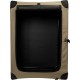 Amazon Basics Portable Folding Travel Kennel with Soft Sides and 4 Doors Large for Cats, Dogs, Rabbits and Other Small Animals, Grey, L 91 x W 61 x H 61 cm Amazon Basics Portable Folding Travel Kennel with Soft Sides and 4 Doors Large for Cats, Dogs, Rabbits and Other Small Animals, Grey, L 91 x W 61 x H 61 cm
