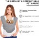 Amexo Hands-Free Dog Bag, Carry Bag Dog Sling for Dogs Front Package Dog Sling with Adjustable Strap up to for Dogs Cats Outdoor Activities Up to 9 kg