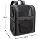Apollo Walker Pet Carrier Backpack for Large/Small Cats and Dogs, Puppies, Safety Features and Pillow Back Support for Travel, Hiking, Outdoor (Black) Apollo Walker Pet Carrier Backpack for Large/Small Cats and Dogs, Puppies, Safety Features and Pillow Back Support for Travel, Hiking, Outdoor (Black)
