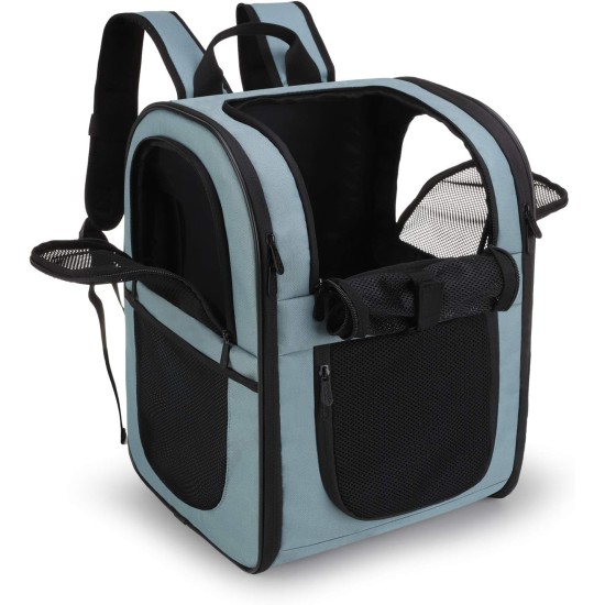 Apollo Walker Pet Carrier Backpack for Large/Small Cats and Dogs, Puppies, Safety Features and Pillow Back Support for Travel, Hiking, Outdoor (Black) Apollo Walker Pet Carrier Backpack for Large/Small Cats and Dogs, Puppies, Safety Features and Pillow Back Support for Travel, Hiking, Outdoor (Black)