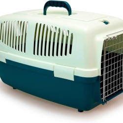 Arquivet Plastic Pet Carrier 59 x 36 x 33 cm, Small or Medium Dogs and Cats, Large Rodents, Transport Box for Train and Car Arquivet Plastic Pet Carrier 59 x 36 x 33 cm, Small or Medium Dogs and Cats, Large Rodents, Transport Box for Train and Car