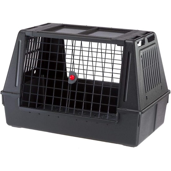 Atlas CAR 100 Scenic Car Transport Box for Dogs with Safety Hook, Excellent Ventilation Atlas CAR 100 Scenic Car Transport Box for Dogs with Safety Hook, Excellent Ventilation