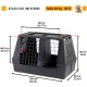 Atlas CAR 100 Scenic Car Transport Box for Dogs with Safety Hook, Excellent Ventilation Atlas CAR 100 Scenic Car Transport Box for Dogs with Safety Hook, Excellent Ventilation