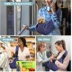Avont Dog Carrier Bag, Adjustable Straps Dog Carrier Bag for Small Dogs and Cats, Ideal for Puppies, Cats, Travel, Trips and Daily Use - Blue Avont Dog Carrier Bag, Adjustable Straps Dog Carrier Bag for Small Dogs and Cats, Ideal for Puppies, Cats, Travel, Trips and Daily Use - Blue