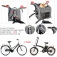 BABEYER Dog Bicycle Basket Expandable Soft Pet Backpack with 4 Open Doors 4 Mesh Windows for Small Dogs Cats Puppies Grey BABEYER Dog Bicycle Basket Expandable Soft Pet Backpack with 4 Open Doors 4 Mesh Windows for Small Dogs Cats Puppies Grey