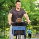 BABEYER Dog Bicycle Basket, Soft Bike Carrier with 4 Mesh Windows for Small Dogs, Cats and Puppies - Blue BABEYER Dog Bicycle Basket, Soft Bike Carrier with 4 Mesh Windows for Small Dogs, Cats and Puppies - Blue