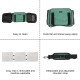 BAGLHER Cat Carrier Airline Approved Soft Side Pet Travel 5 Sides Open Doors 3 Sides Expandable Foldable Dog Carrier with Fleece Pad BAGLHER Cat Carrier Airline Approved Soft Side Pet Travel 5 Sides Open Doors 3 Sides Expandable Foldable Dog Carrier with Fleece Pad