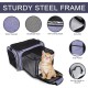 BAGLHER Cat Carrier Airline Approved Soft Side Pet Travel 5 Sides Open Doors 3 Sides Expandable Foldable Dog Carrier with Fleece Pad BAGLHER Cat Carrier Airline Approved Soft Side Pet Travel 5 Sides Open Doors 3 Sides Expandable Foldable Dog Carrier with Fleece Pad