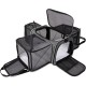 BAGLHER Cat Carrier Airline Approved Soft Side Pet Travel 5 Sides Open Doors 3 Sides Expandable Foldable Dog Carrier with Fleece Pad BAGLHER Cat Carrier Airline Approved Soft Side Pet Travel 5 Sides Open Doors 3 Sides Expandable Foldable Dog Carrier with Fleece Pad