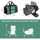 BAGLHER Cat Carrier Airline Approved Soft Side Pet Travel 5 Sides Open Doors 3 Sides Expandable Foldable Dog Carrier with Fleece Pad BAGLHER Cat Carrier Airline Approved Soft Side Pet Travel 5 Sides Open Doors 3 Sides Expandable Foldable Dog Carrier with Fleece Pad