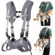 BT Bear Dog Carrier Sling Portable Outdoor Backpack Emergency Backpack Pet Carrier for Elderly Dogs, Joint Injuries, Arthritis, Stair Climbing and Descending, Paralysis, Grey, S BT Bear Dog Carrier Sling Portable Outdoor Backpack Emergency Backpack Pet Carrier for Elderly Dogs, Joint Injuries, Arthritis, Stair Climbing and Descending, Paralysis, Grey, S