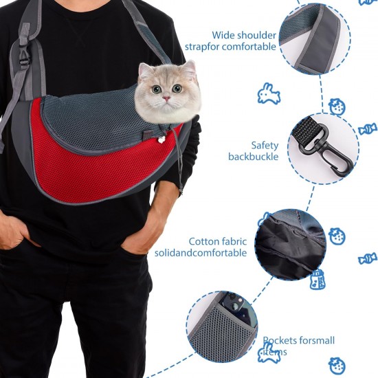 BUERPINKING Hundetragetuch, Tragetasche Hund, Hunderucksack, Tragetuch Hund, Hundetragetasche für Spaziergang Aktivitäten im Freien und Ausflüge, Hundetragetasche bis 10kg (Blau) BUERPINKING Hundetragetuch, Tragetasche Hund, Hunderucksack, Tragetuch Hund, Hundetragetasche für Spaziergang Aktivitäten im Freien und Ausflüge, Hundetragetasche bis 10kg (Blau)