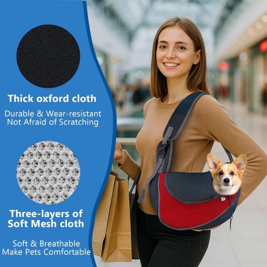 BUERPINKING Hundetragetuch, Tragetasche Hund, Hunderucksack, Tragetuch Hund, Hundetragetasche für Spaziergang Aktivitäten im Freien und Ausflüge, Hundetragetasche bis 10kg (Blau) BUERPINKING Hundetragetuch, Tragetasche Hund, Hunderucksack, Tragetuch Hund, Hundetragetasche für Spaziergang Aktivitäten im Freien und Ausflüge, Hundetragetasche bis 10kg (Blau)