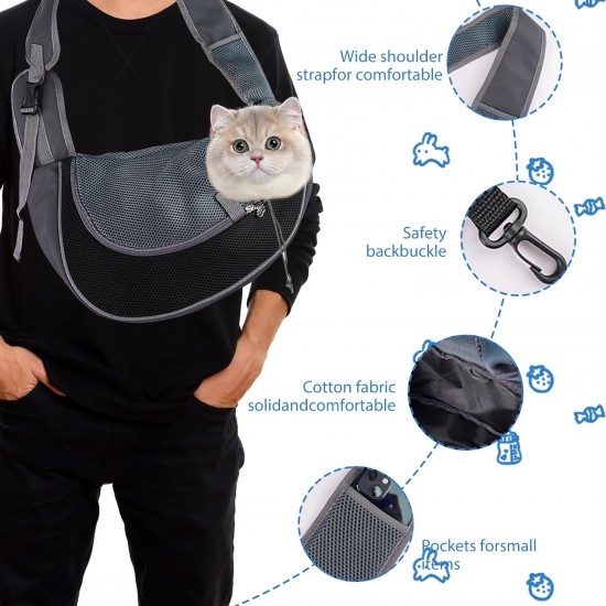 BUERPINKING Hundetragetuch, Tragetasche Hund, Hunderucksack, Tragetuch Hund, Hundetragetasche für Spaziergang Aktivitäten im Freien und Ausflüge, Hundetragetasche bis 10kg (Blau) BUERPINKING Hundetragetuch, Tragetasche Hund, Hunderucksack, Tragetuch Hund, Hundetragetasche für Spaziergang Aktivitäten im Freien und Ausflüge, Hundetragetasche bis 10kg (Blau)