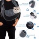 BUERPINKING Hundetragetuch, Tragetasche Hund, Hunderucksack, Tragetuch Hund, Hundetragetasche für Spaziergang Aktivitäten im Freien und Ausflüge, Hundetragetasche bis 10kg (Blau) BUERPINKING Hundetragetuch, Tragetasche Hund, Hunderucksack, Tragetuch Hund, Hundetragetasche für Spaziergang Aktivitäten im Freien und Ausflüge, Hundetragetasche bis 10kg (Blau)