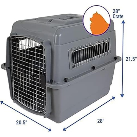 Beeztees Skykennel Number 2, 71 x 52 x 54 cm, Grey Beeztees Skykennel Number 2, 71 x 52 x 54 cm, Grey