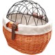 Bicycle Basket Front with Grille, Bicycle Pet Basket, Pet Seat for Pannier Rack Made of Willow Natural Animal Basket Rear Wheel Basket Dog Basket for Bicycle Pet Carrier Cycling Accessories Bicycle Basket Front with Grille, Bicycle Pet Basket, Pet Seat for Pannier Rack Made of Willow Natural Animal Basket Rear Wheel Basket Dog Basket for Bicycle Pet Carrier Cycling Accessories