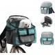 Bicycle Basket for Dogs, Bicycle Bag for Pets, Dog Basket Bicycle Front 5 kg, Breathable Dog Bicycle Basket Front, Foldable Front Bicycle Basket for Dogs with Handlebar Adapter for Riding, Camping Bicycle Basket for Dogs, Bicycle Bag for Pets, Dog Basket Bicycle Front 5 kg, Breathable Dog Bicycle Basket Front, Foldable Front Bicycle Basket for Dogs with Handlebar Adapter for Riding, Camping