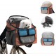 Bicycle Basket for Dogs, Bicycle Bag for Pets, Foldable Front Bicycle Basket for Dogs, 2-in-1 Foldable Dog Basket, Dog Backpack with Handlebar Adapter for Small Pets (Load Capacity 5 kg) (Black) Bicycle Basket for Dogs, Bicycle Bag for Pets, Foldable Front Bicycle Basket for Dogs, 2-in-1 Foldable Dog Basket, Dog Backpack with Handlebar Adapter for Small Pets (Load Capacity 5 kg) (Black)