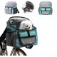 Bicycle Basket for Dogs, Bicycle Bag for Pets, Foldable Front Bicycle Basket for Dogs, 2-in-1 Foldable Dog Basket, Dog Backpack with Handlebar Adapter for Small Pets (Load Capacity 5 kg) (Black) Bicycle Basket for Dogs, Bicycle Bag for Pets, Foldable Front Bicycle Basket for Dogs, 2-in-1 Foldable Dog Basket, Dog Backpack with Handlebar Adapter for Small Pets (Load Capacity 5 kg) (Black)